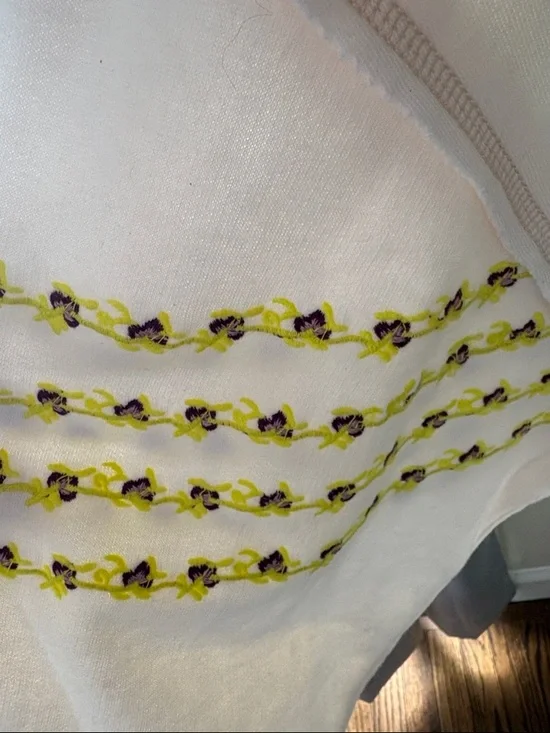 Free people at my best embroidered hoodie size xs - Picture 8 of 8